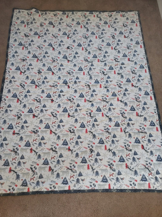 Blue Winter - Snuggle Up Blanket